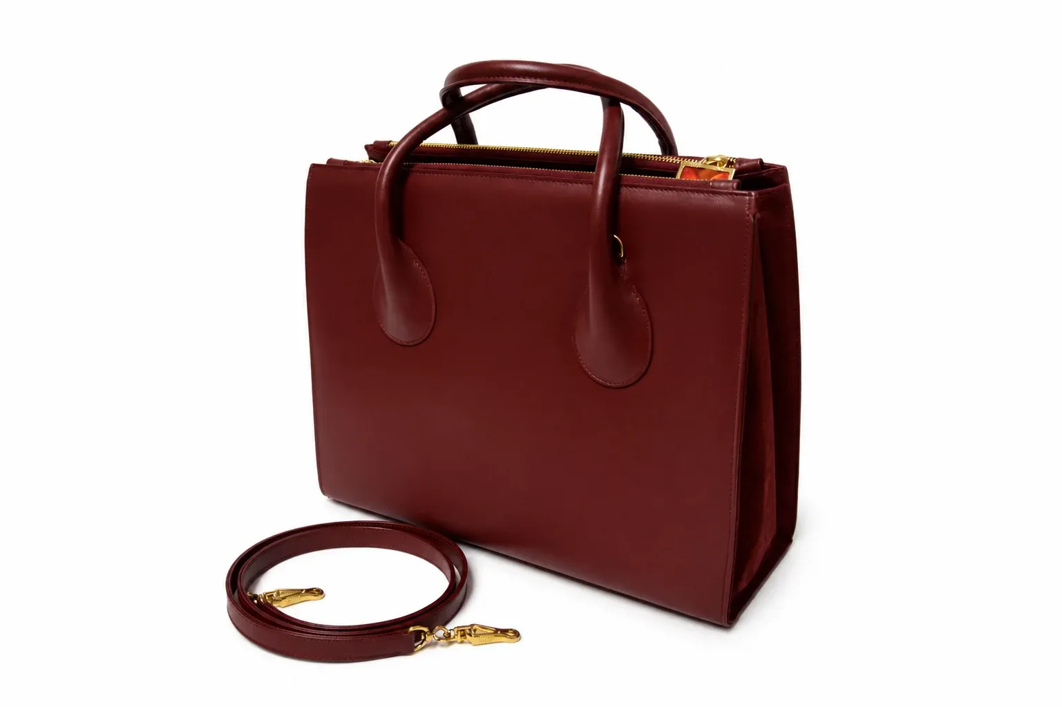 La Milano 2 Handles Collection, Bordeaux Carnelian, photo 3